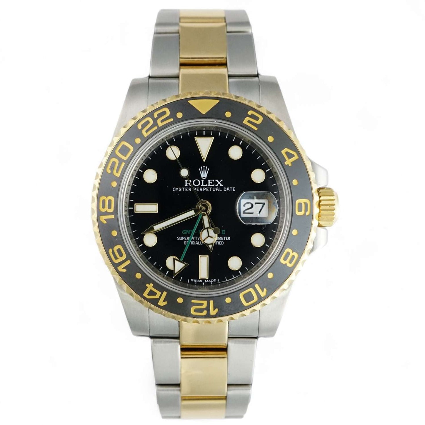 Rolex GMT-Master II Esfera Negra Dos Tonos 40mm - Usado