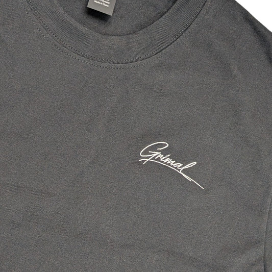 Black T-Shirt Grimal Signature Design