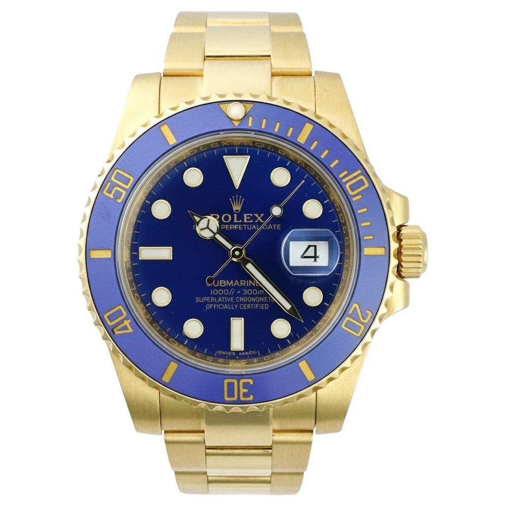 Rolex Submariner Day Gold Bluesy 40mm