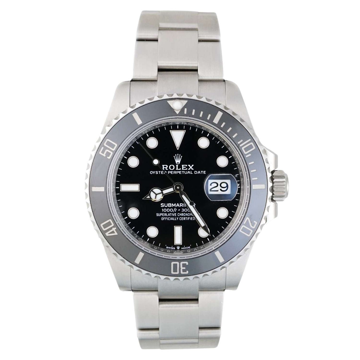 Rolex Submariner Oyster Perpetual Black Dial 41mm - Pre-Owned image 0