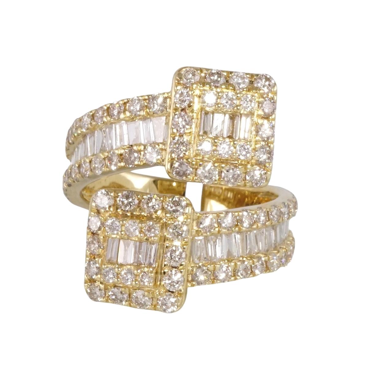 14k Yellow Gold Diamond Ring Set image 4