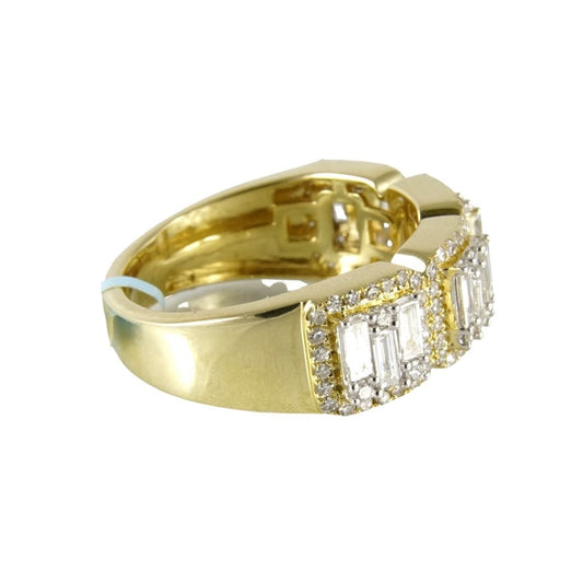 14k Gold Diamond Ring for Men image 1