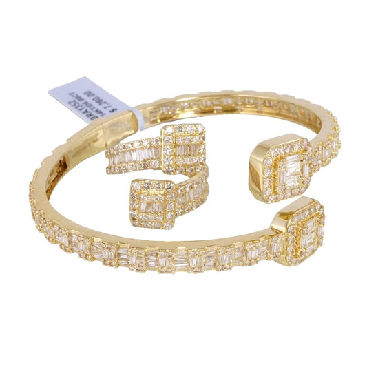 14k Yellow Gold Diamond Ring Set image 1