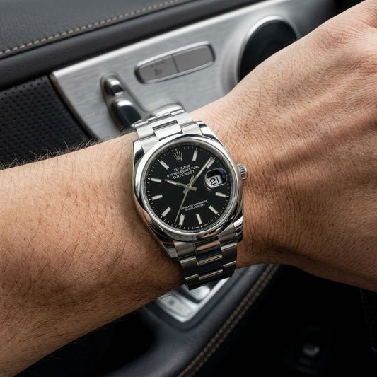 Rolex Datejust Black Index 36mm M126200 - Pre-Owned