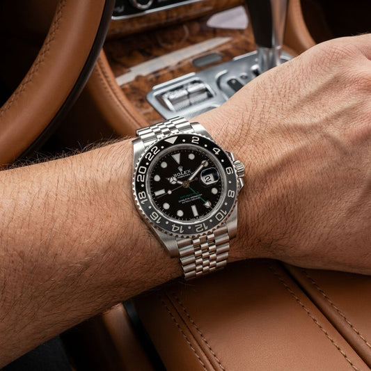 Rolex GMT Master II Bruce Wayne 40mm 126710 GRNR - Pre-Owned