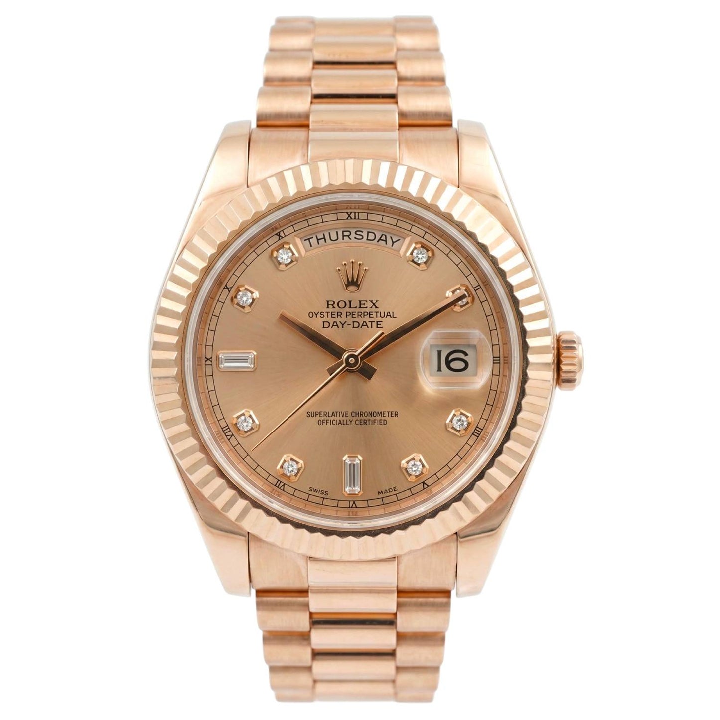 Rolex Day-Date Oyster Rose Gold 41mm - Pre-Owned
