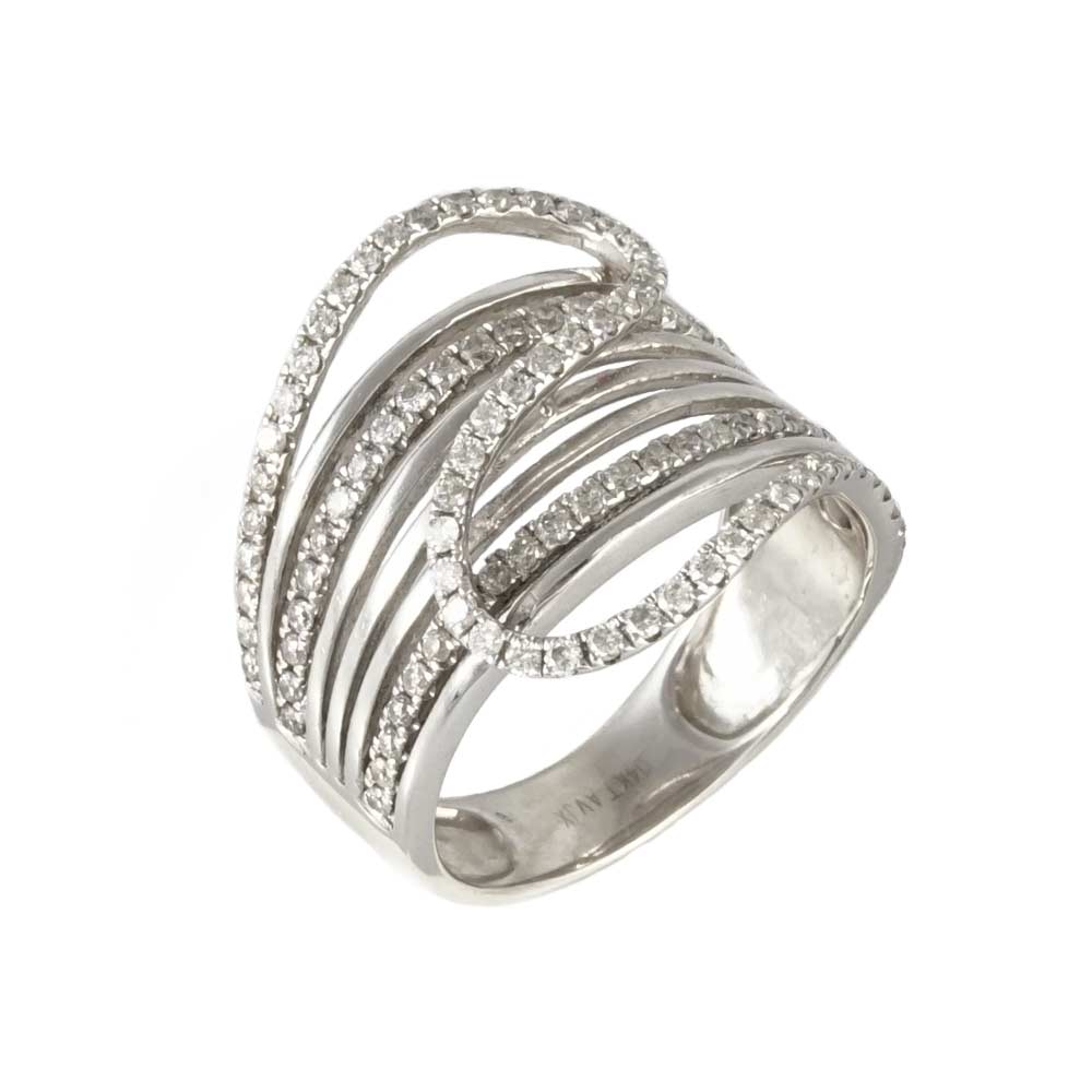 14k Diamond Woman's Gold Ring image 0