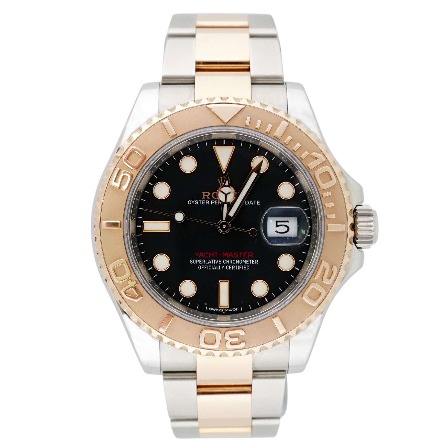 Rolex Yacht Master Black Dial 40mm - Pre-Owned image 0