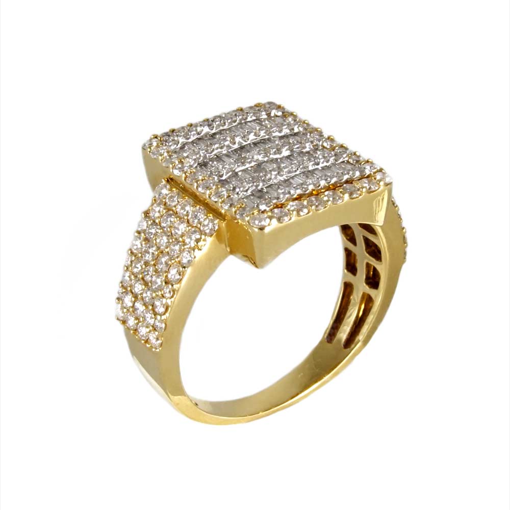 10k Yellow Gold Diamond Ring image 0