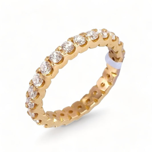 18k Rose Gold Diamond Ring image 0