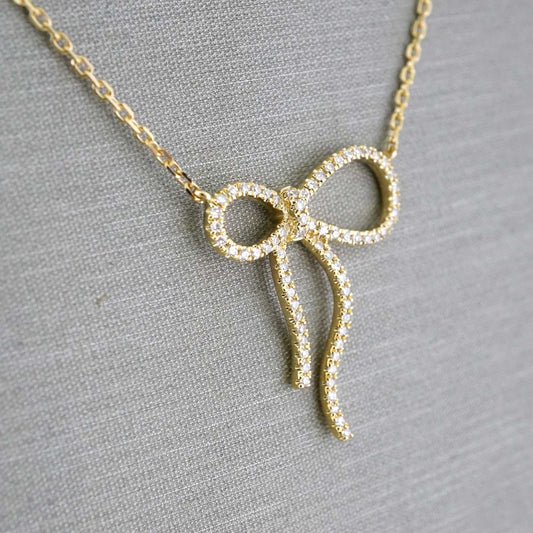 Diamond Ribbon Chain in 14k Yellow Gold image 1