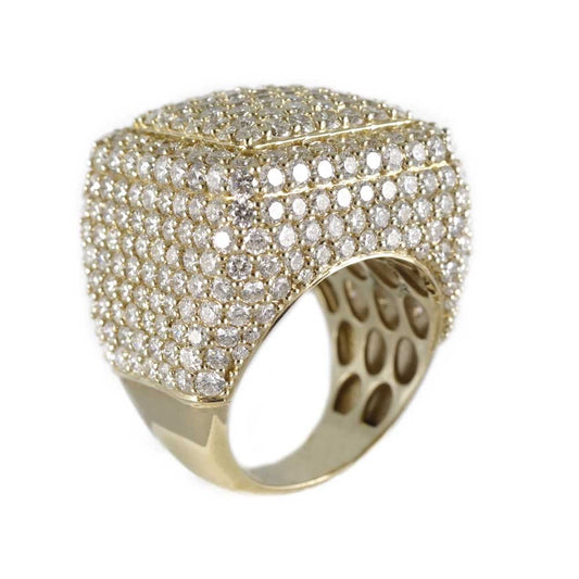14k Gold Diamond Ring for Men image 0