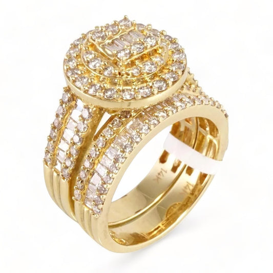 14k Gold Diamond Engagement Ring image 0