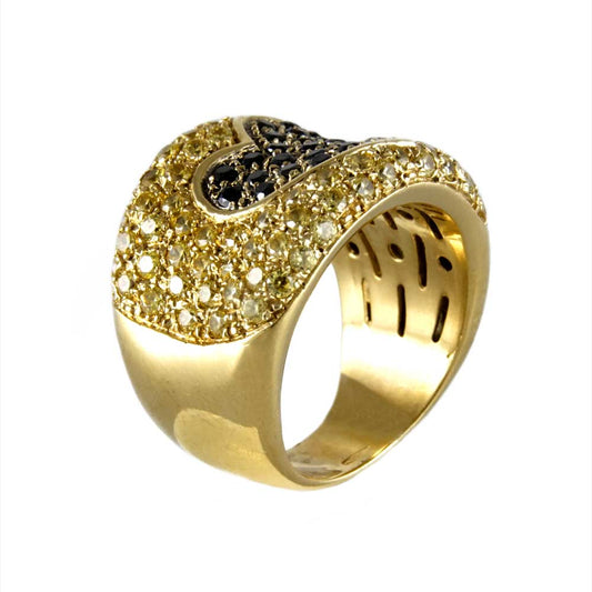 18k Yellow Gold Ring for Woman image 0