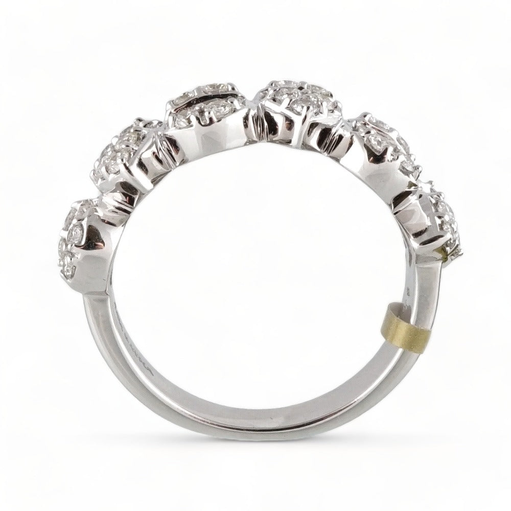 14k White Gold Diamond Ring image 1