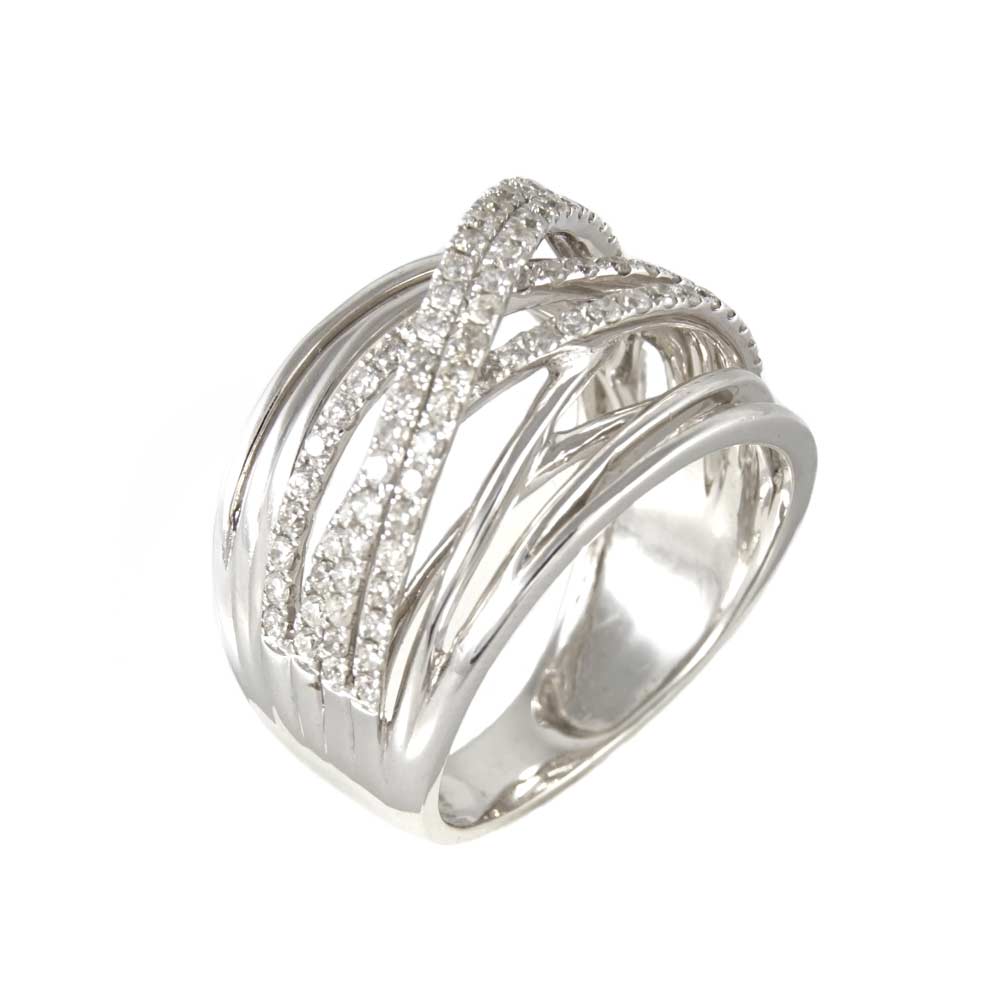 14k Diamond Woman Gold Ring image 0