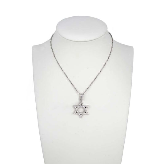 14k Gold Star of David Pendant image 0