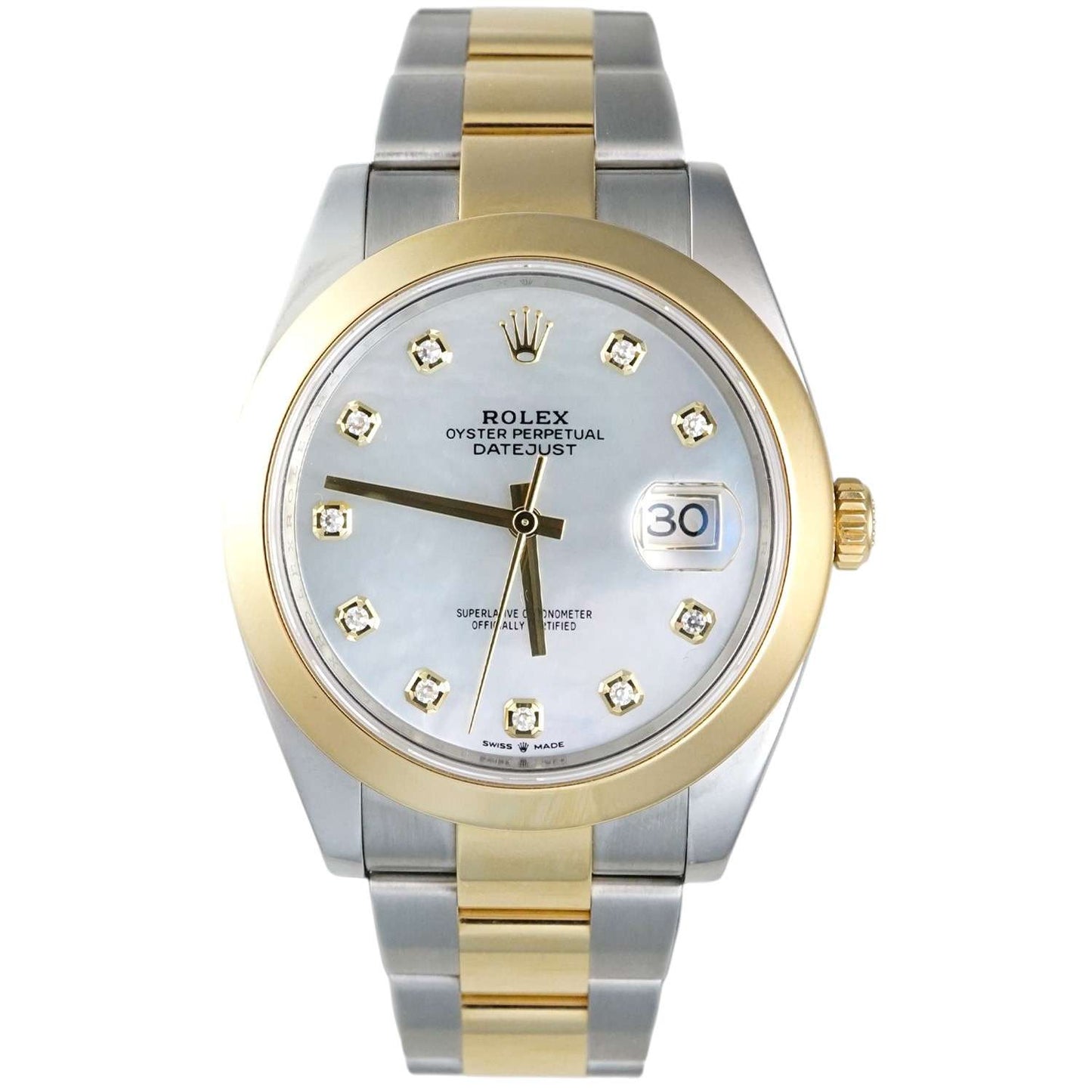 Rolex Datejust Two-Tone Steel & Gold 41mm - Pre-Owned image 0