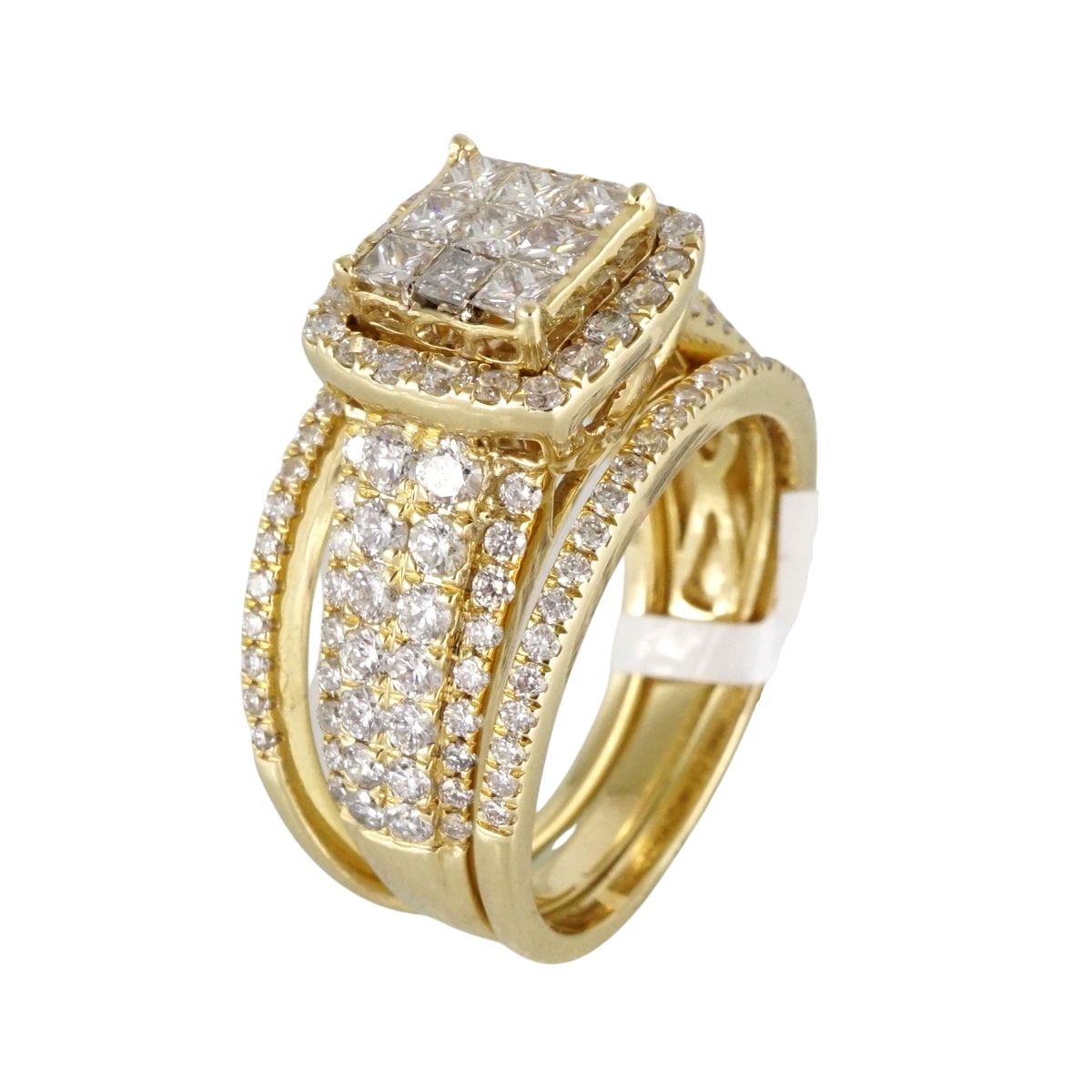 14k Gold Diamond Ring for Women image 3