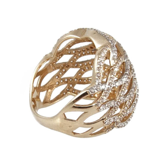 14k Woman's Yellow Gold Ring image 1