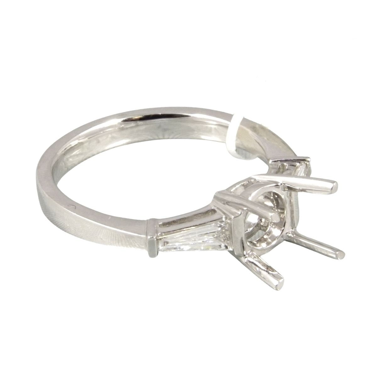 18k White Gold Customized Diamond Wedding Ring image 1