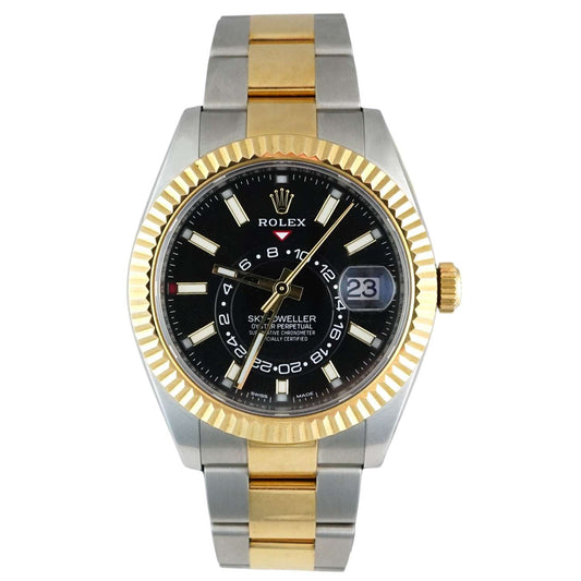 Rolex Sky-Dweller Two-Tone Black Dial 42mm - Pre-Owned image 0