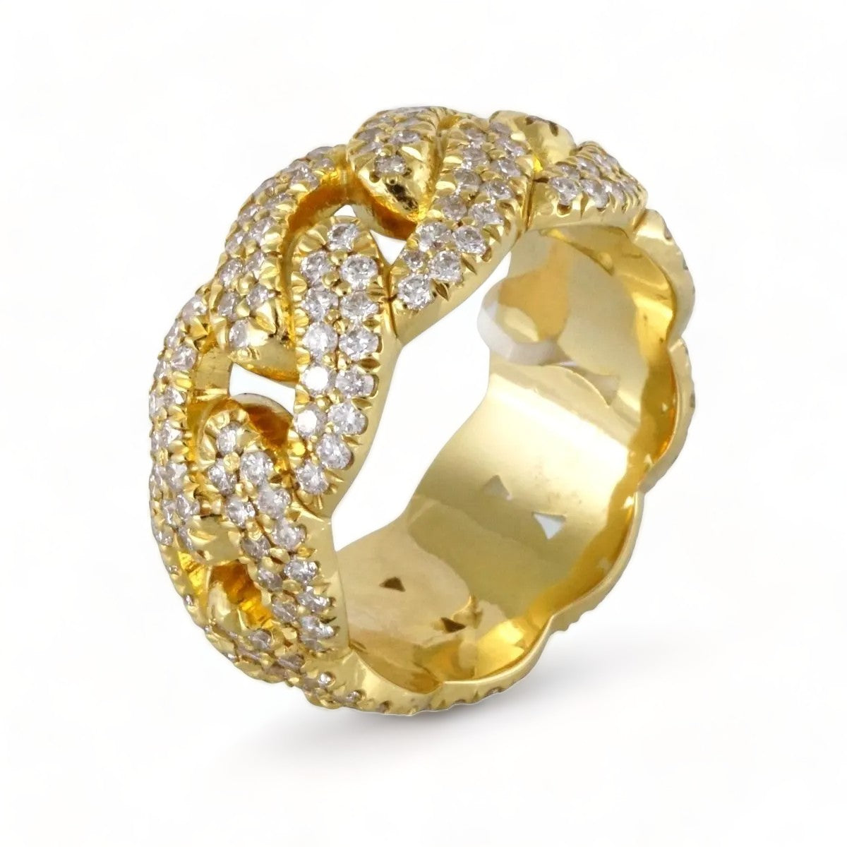 14k Yellow Gold Diamond Ring image 0