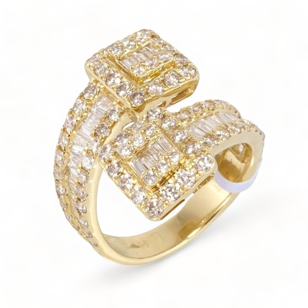 14k Yellow Gold Diamond Ring image 0