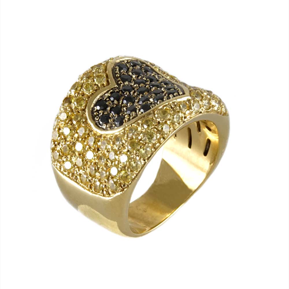 18k Yellow Gold Ring for Woman image 2