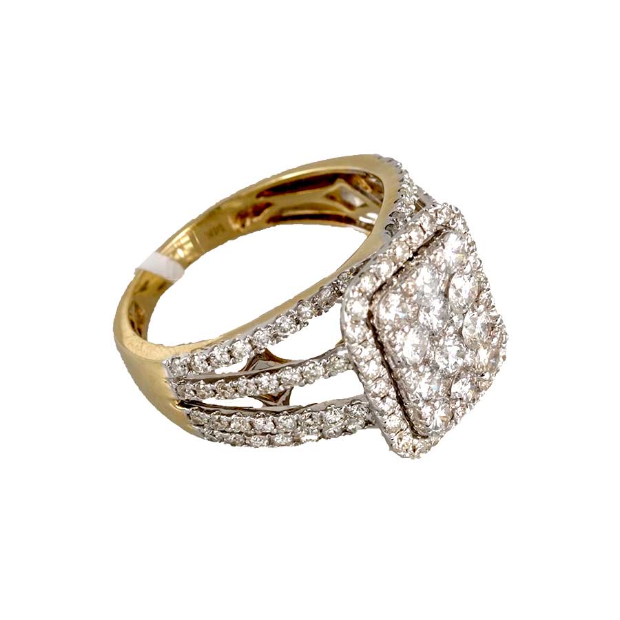 14k Gold Diamond Ring for Women image 1