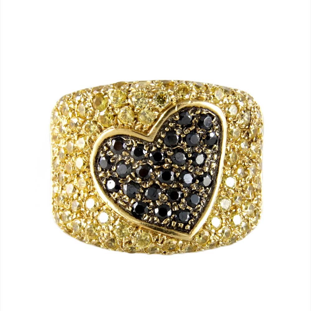 18k Yellow Gold Ring for Woman image 1