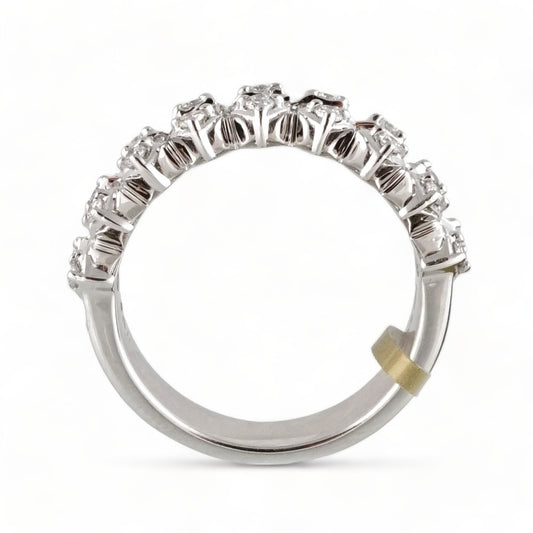 14k White Gold Diamond Ring image 1