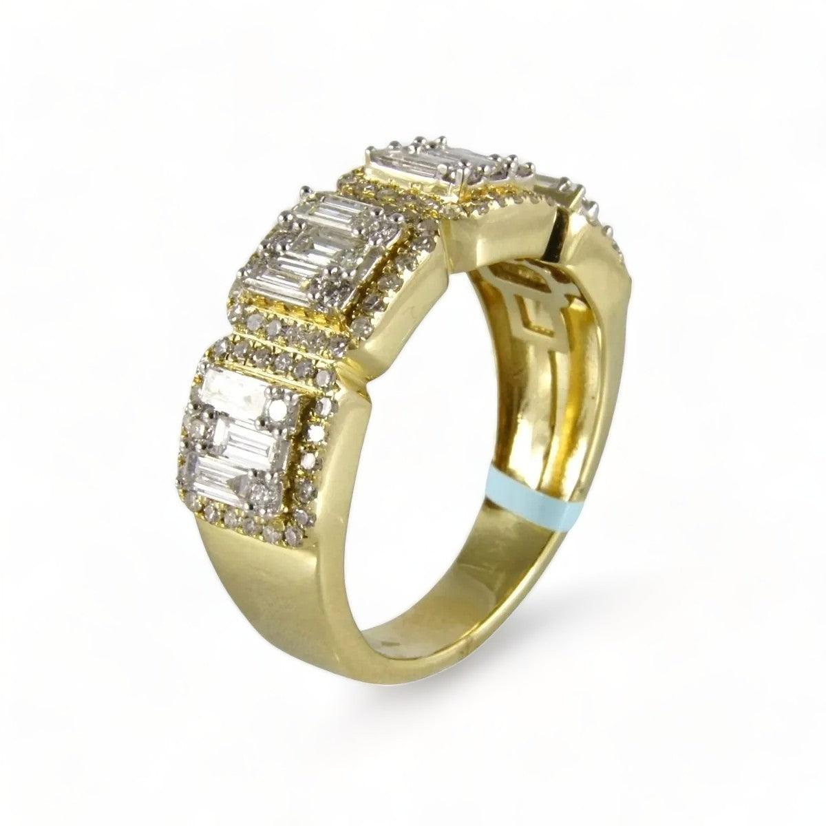 14k Gold Diamond Ring for Men image 0