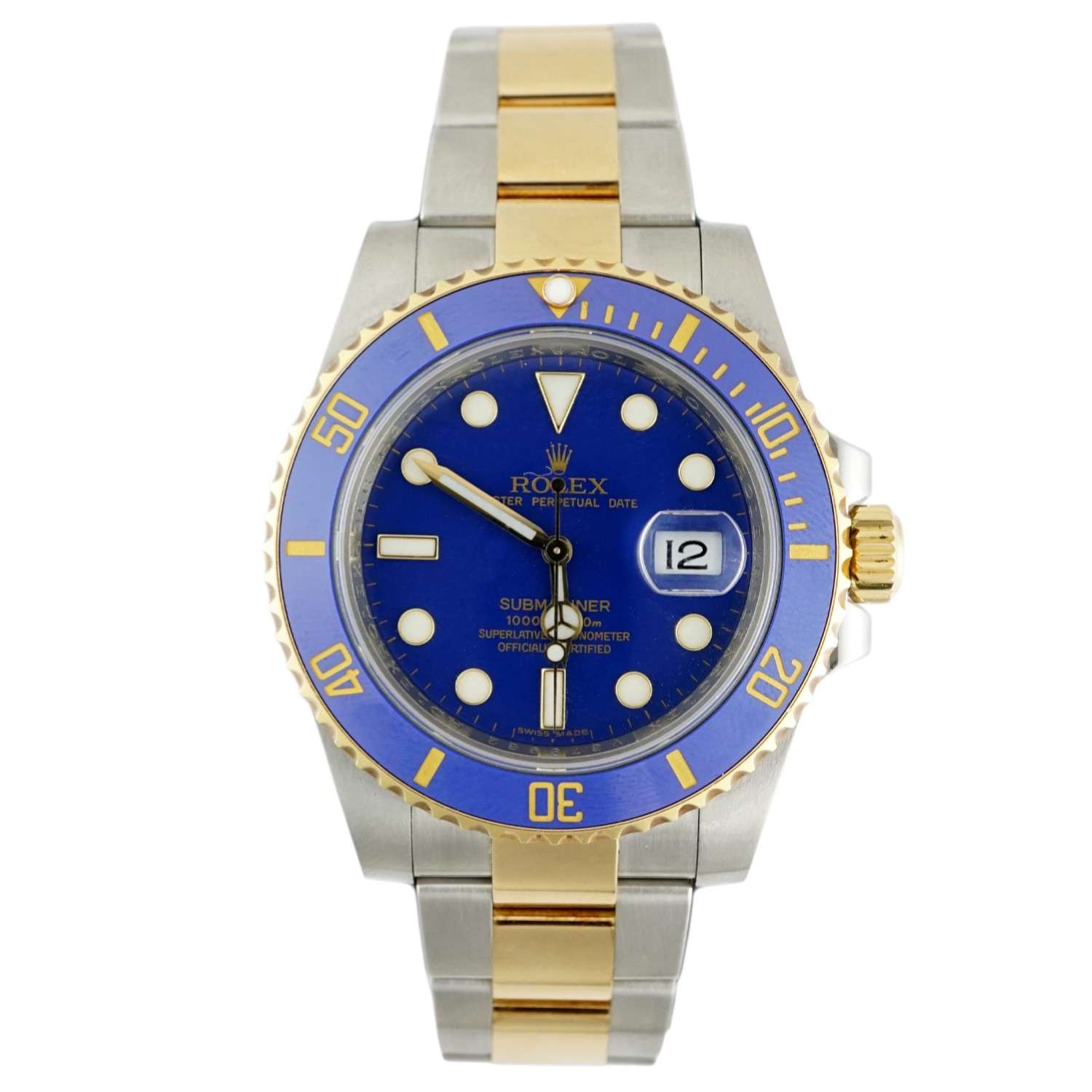 Rolex Submariner "Bluesy" Two-Tone 40 mm - Pre-Owned image 0