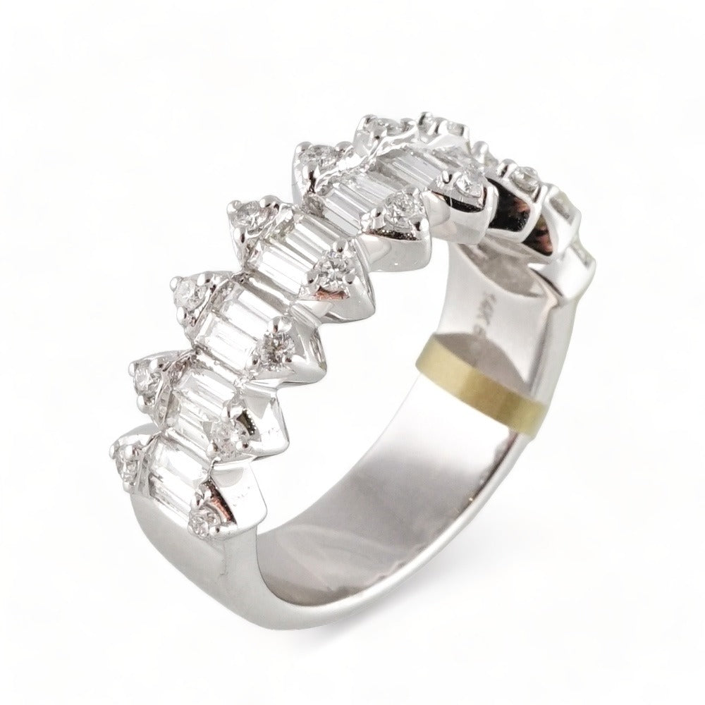 14k White Gold Diamond Ring image 0