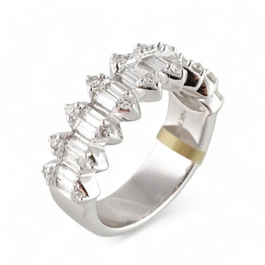14k White Gold Diamond Ring image 0