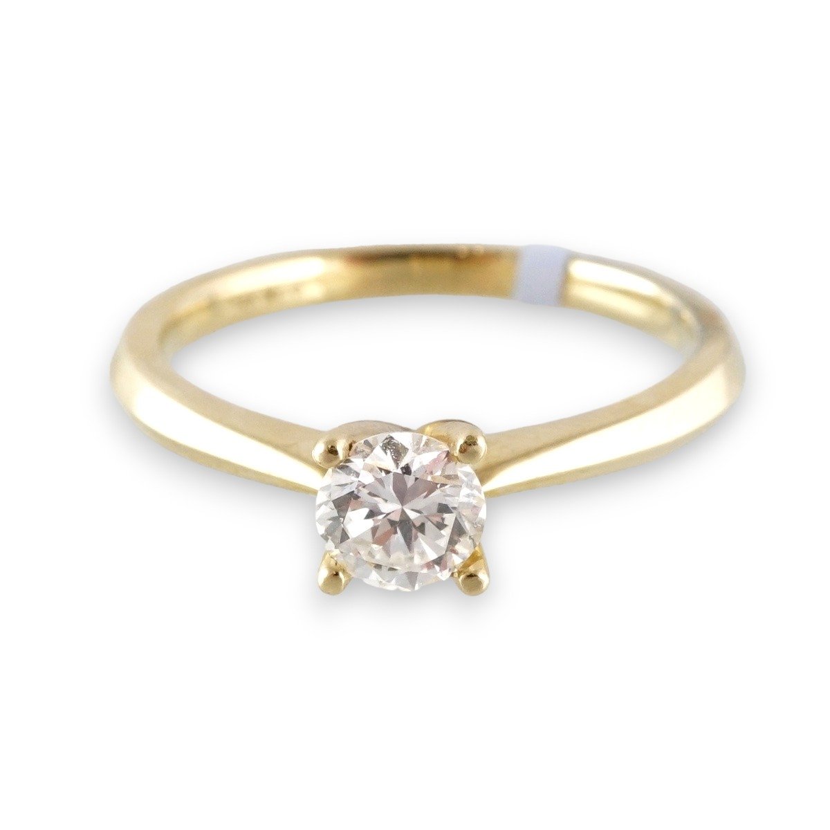 14K Gold Diamond Engagement Ring image 2