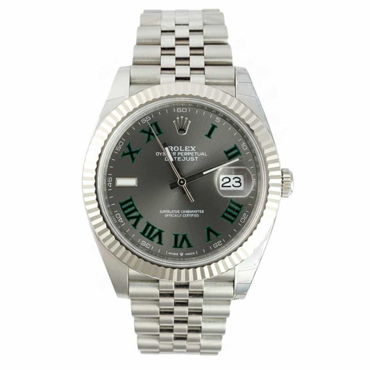 Rolex Datejust 41mm "Wimbledon" Jubilee - Pre-Owned image 0