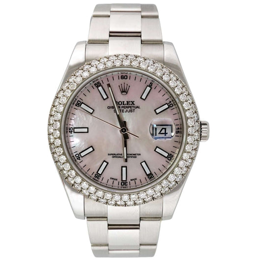 Rolex Datejust Stainless Steel 41mm - Pre-Owned image 0