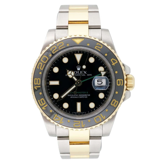 Rolex GMT-Master II 18k Gold 40mm - Pre-Owned image 0