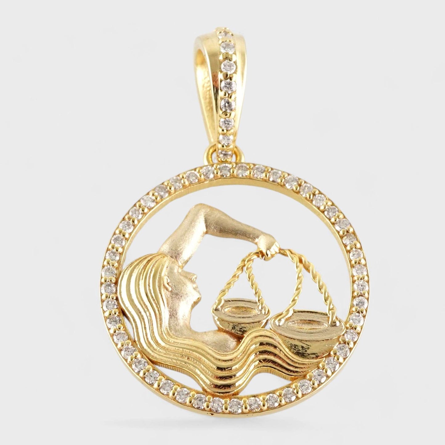14k Yellow Gold Zodiac Symbol Customized by Grimal image 5