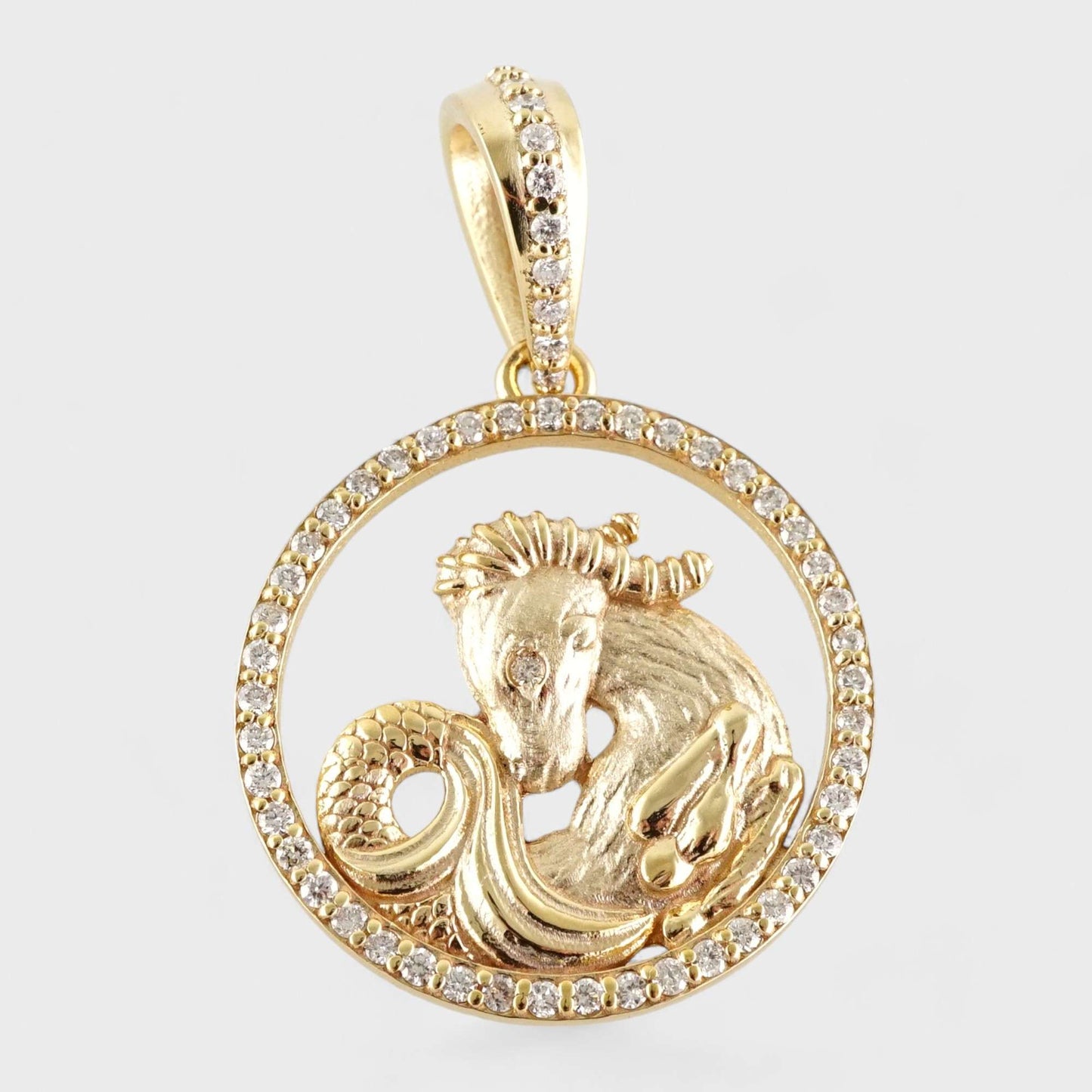 14k Yellow Gold Zodiac Symbol Customized by Grimal image 10