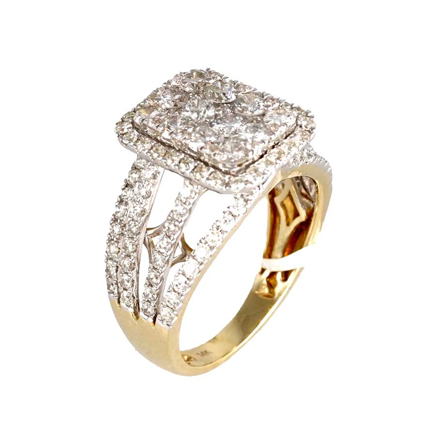 14k Gold Diamond Ring for Women image 0