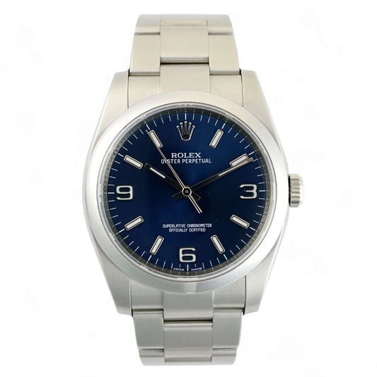 Rolex Oyster Perpetual Blue Dial 36mm - Pre-Owned image 0