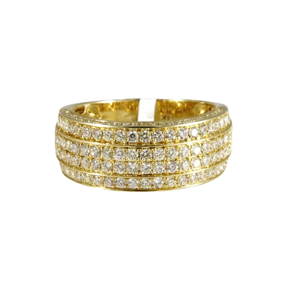14k Yellow Gold Diamond Ring image 2