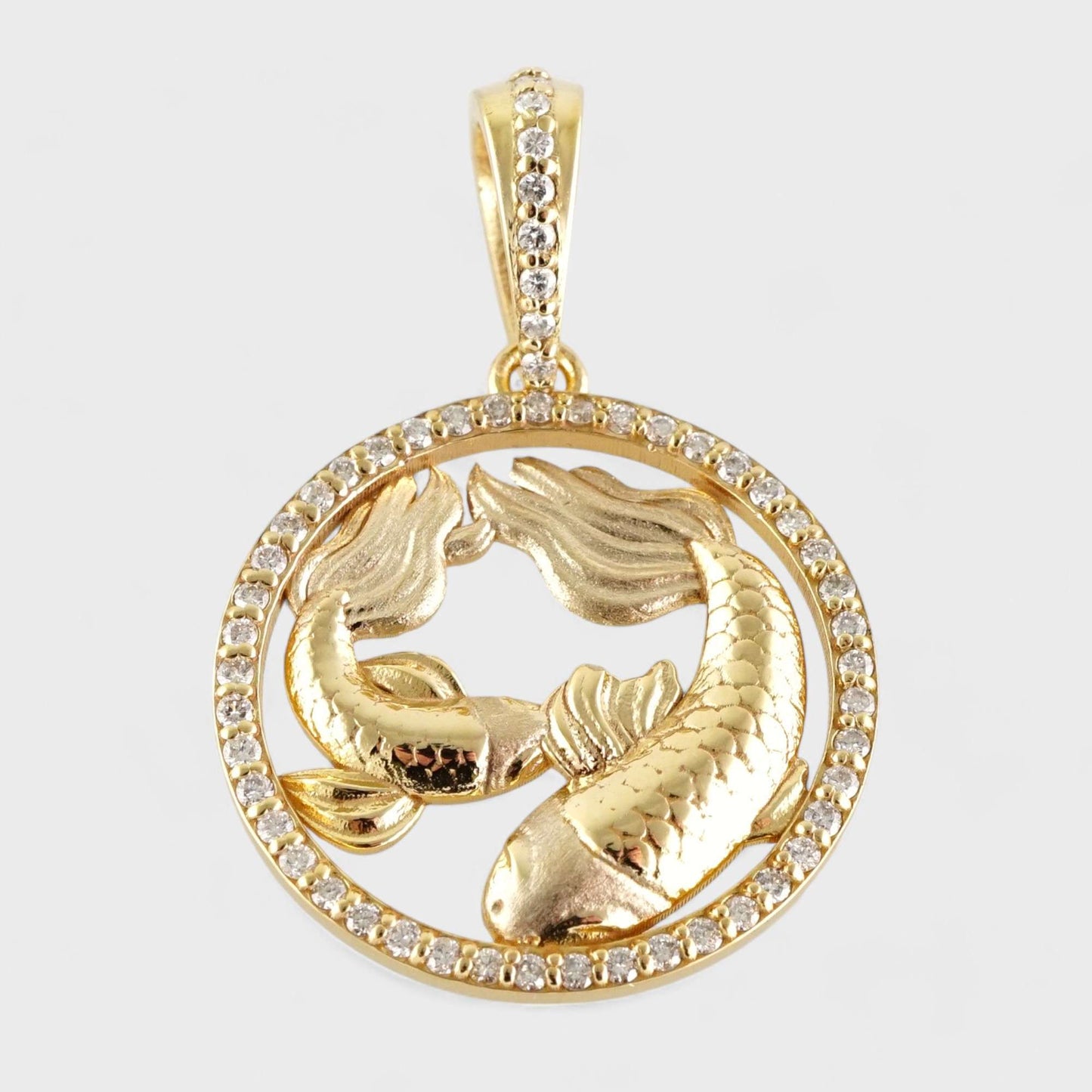 14k Yellow Gold Zodiac Symbol Customized by Grimal image 3