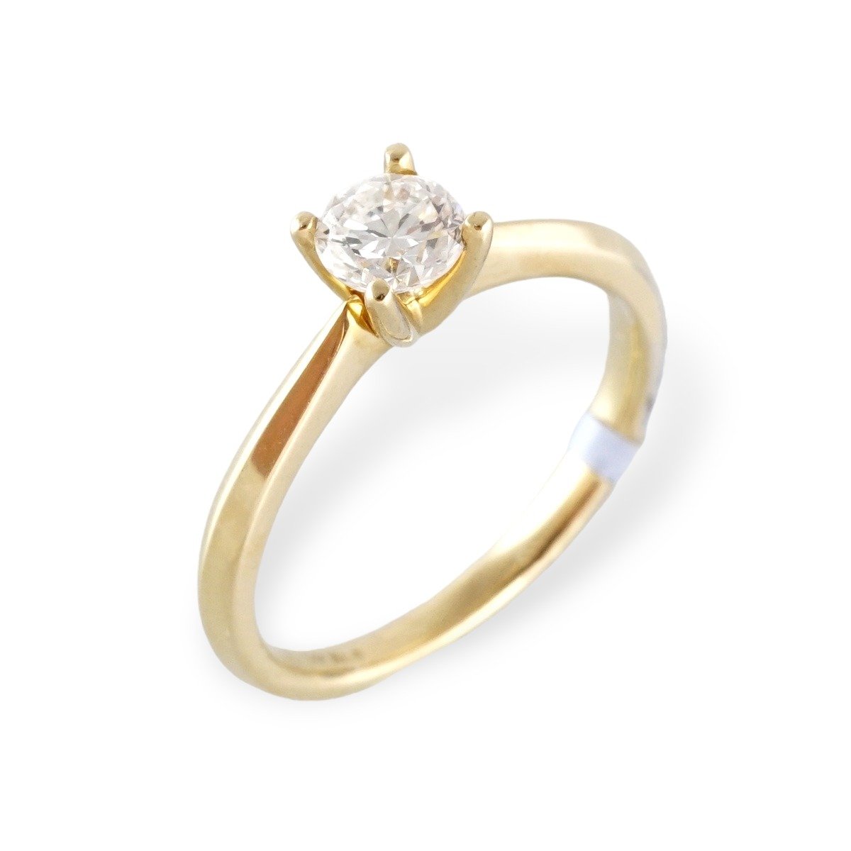 14K Gold Diamond Engagement Ring image 0