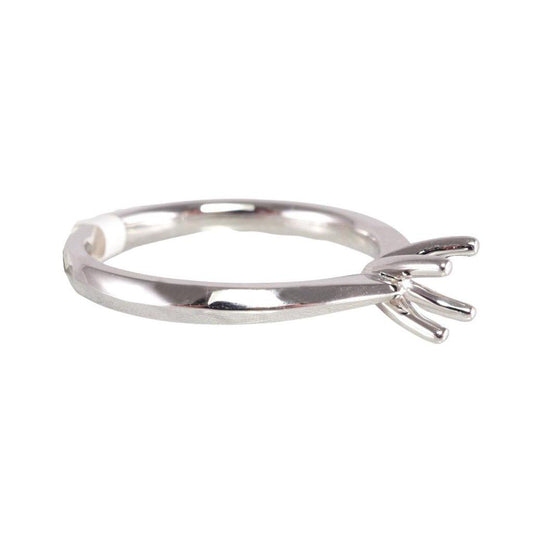 14k Engagement White Gold Ring