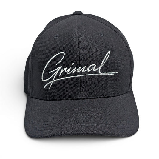 Grimal Signature Black Trucker Hat