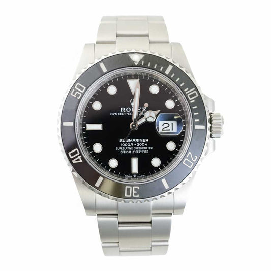 Rolex Submariner Steel Black Dial 41mm - Pre-Owned